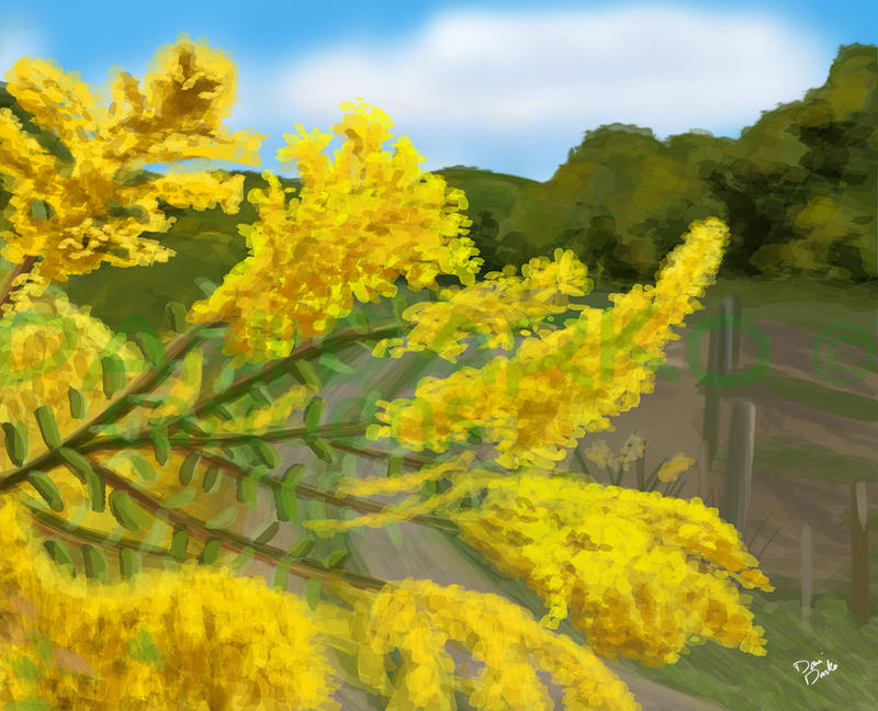 Golden Rods Drawing Goldenrods by danidarko96 on DeviantArt
