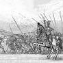 Byzantine army charge.