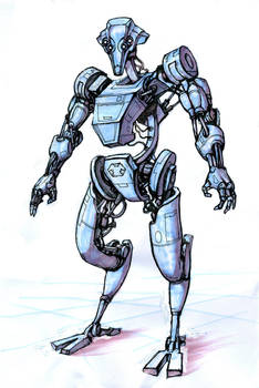 Robot sketch concept