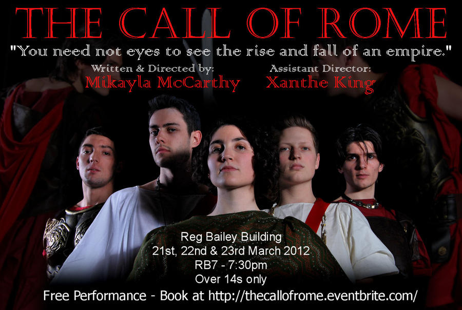 Cull Rome The Call of Rome Poster 3 by Vive-le-revolution on DeviantArt