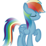 Rainbow Dash: Shading Attempt