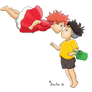 Ponyo and SOSUKE