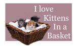 I Love Kittens In a Basket by Loulou13