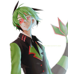 AT: dominic _flygon gijinka_