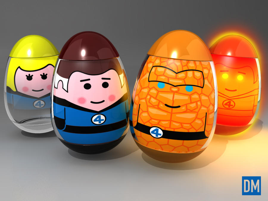 Weebles - Fantastic Four