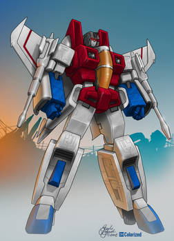 Colorized - Starscream