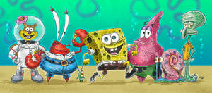 Sponge Bob Square Pants Characters