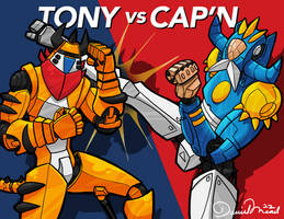 Cereal brawl 2022 Tony vs Cap