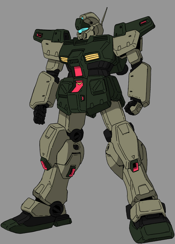 RGM-79N GM Custom - Earth