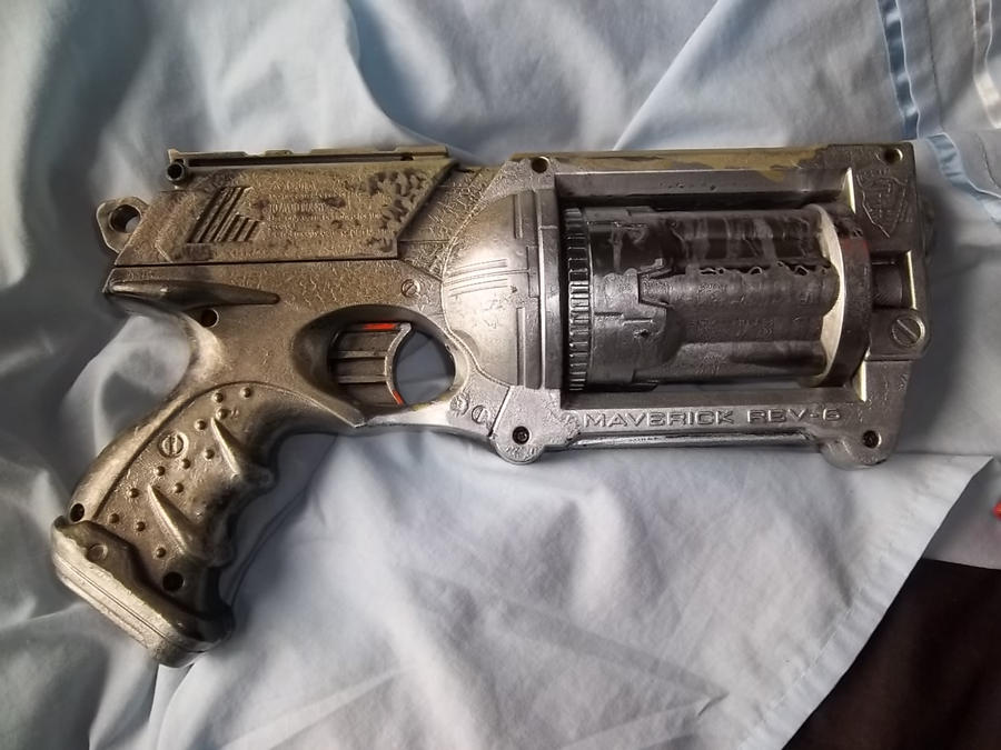 Nerf Maverick Spray paint