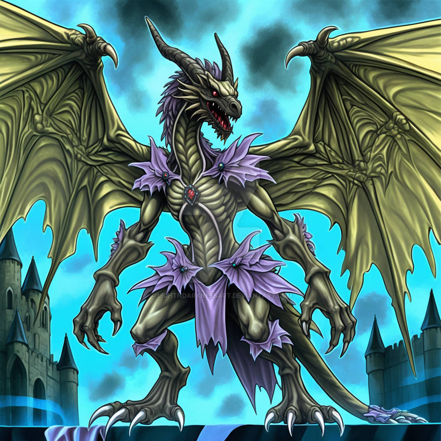 Angst Dragon Tragic Dragon of Anguish by LightNDarknessArt on DeviantArt