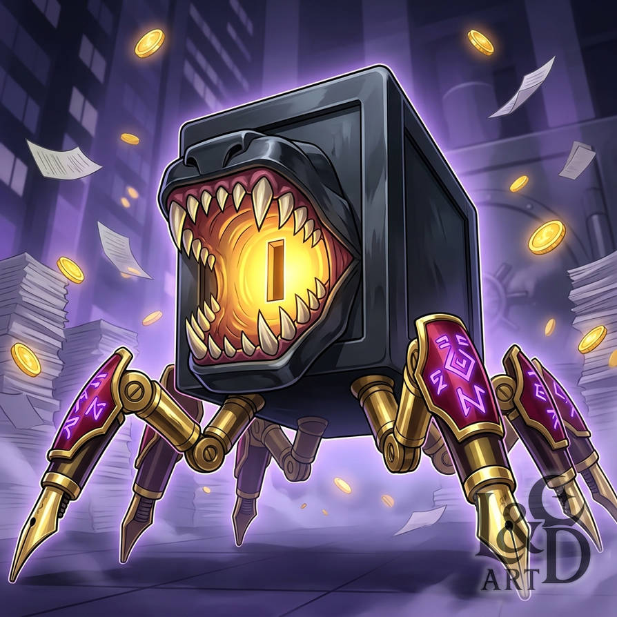 Prosperity Fiend Audit Imp by LightNDarknessArt on DeviantArt