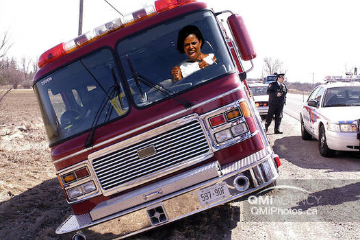 Michelle Obama Firetruck Incident