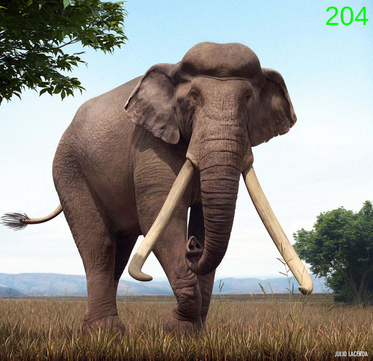 Objects: Straight-Tusked Elephant by lilkanyongmail on DeviantArt