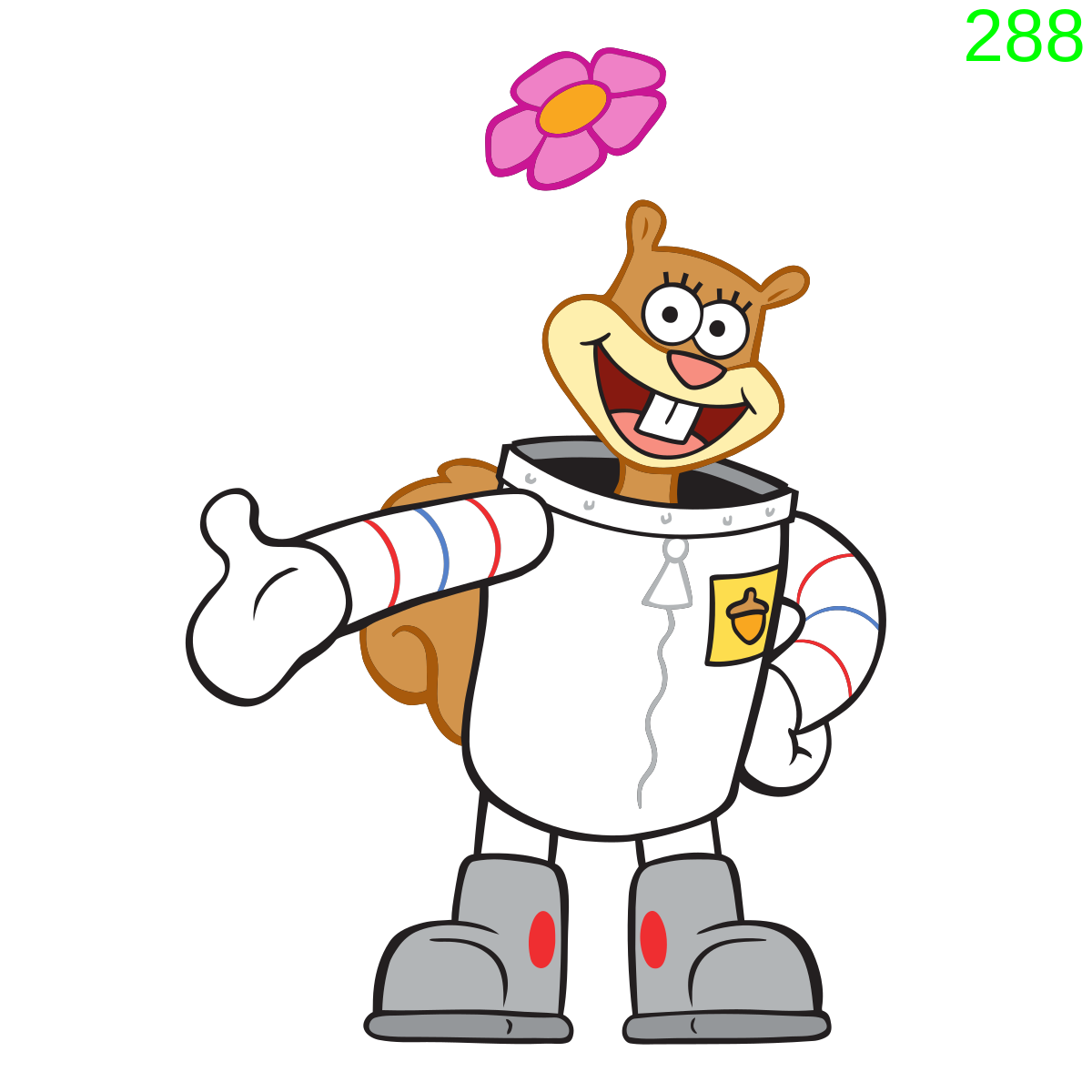 Objects: Sandy Cheeks by lilkanyongmail on DeviantArt