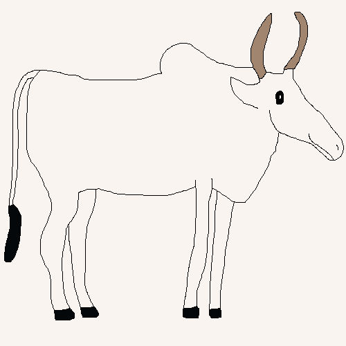 Zebu Draw Zebu Drawing by lilkanyongmail on DeviantArt