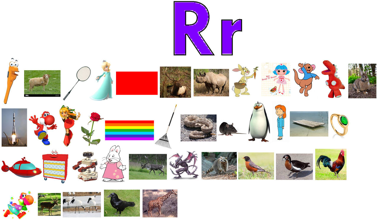 R Objects (My 2nd Version) by lilkanyongmail on DeviantArt