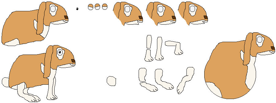 Character Builder Rabbit Euvoria Builder: Lop Eared Rabbit by lilkanyongmail on DeviantArt