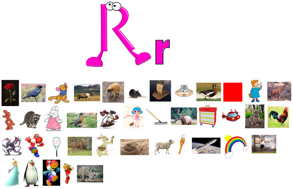 R Objects (My 3rd Version) by lilkanyongmail on DeviantArt
