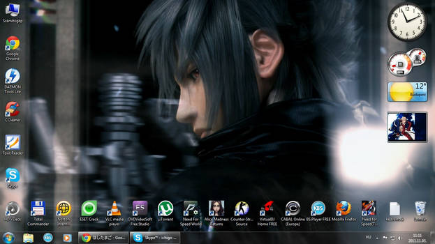 My new win7 desktop XD