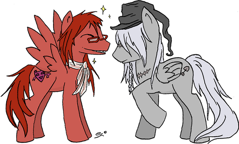 Commission: Black Butler Ponies