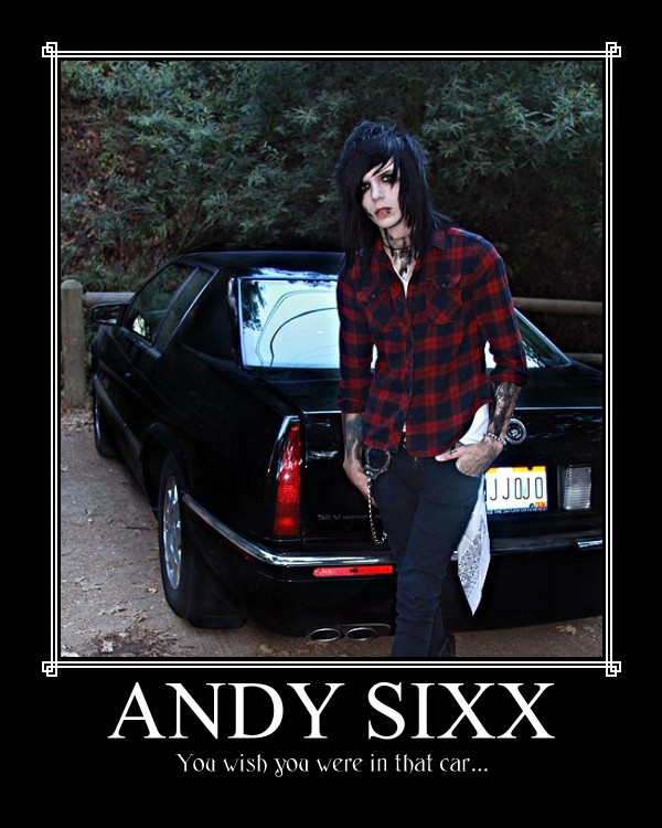 Andy Sixx motivational poster2