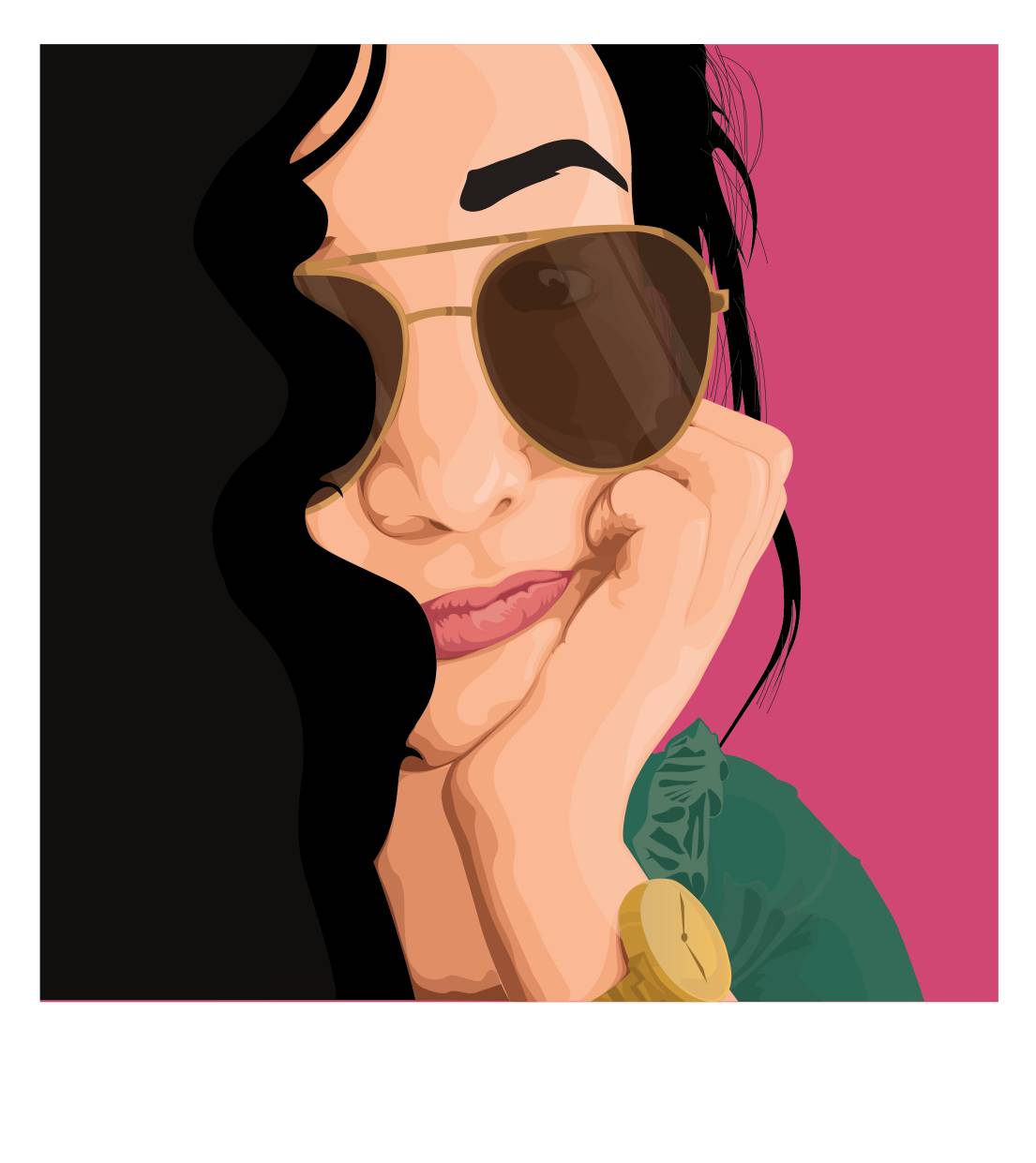 Vector Portrait #2 by XYOOARTS on DeviantArt