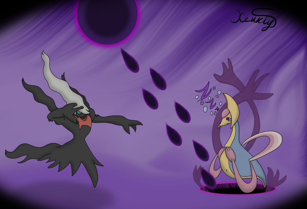 Darkrai Vs Cresselia (Edit) by Xemkiy on DeviantArt