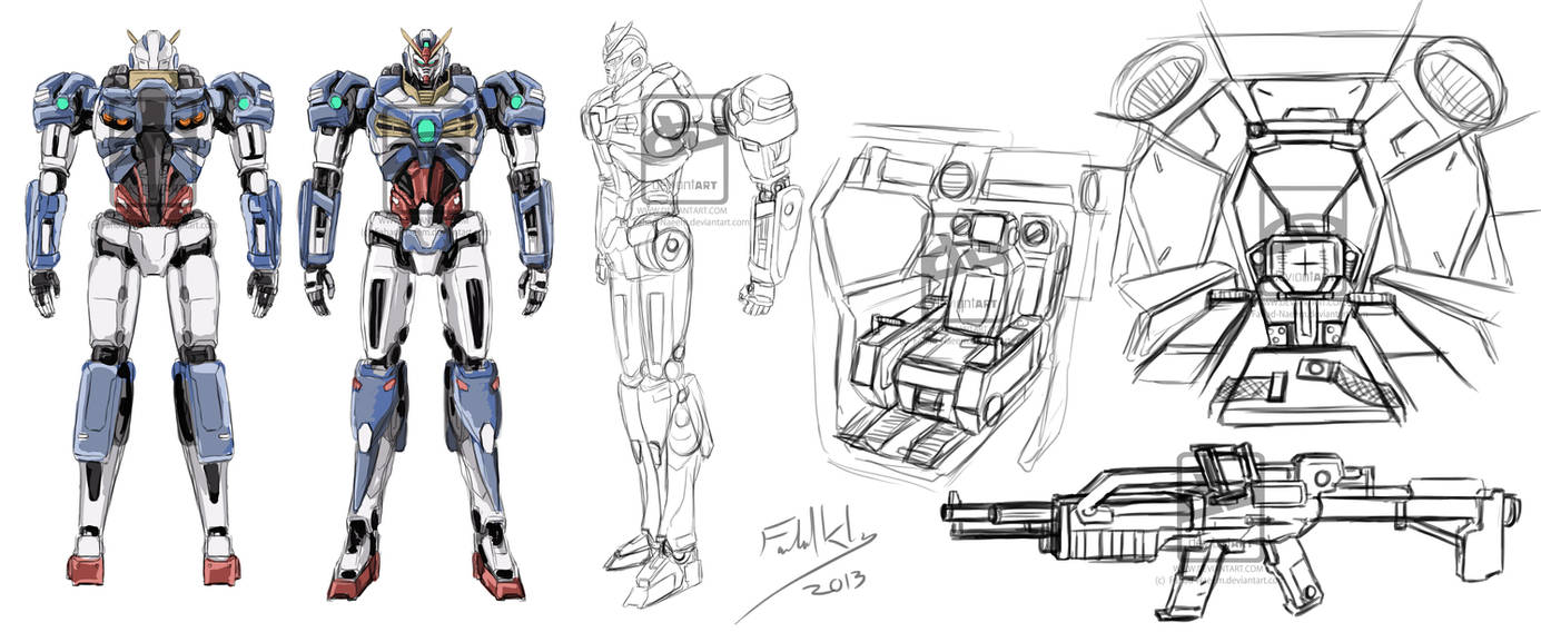 Gundam Layout Gundam Design by Fahad-Naeem on DeviantArt