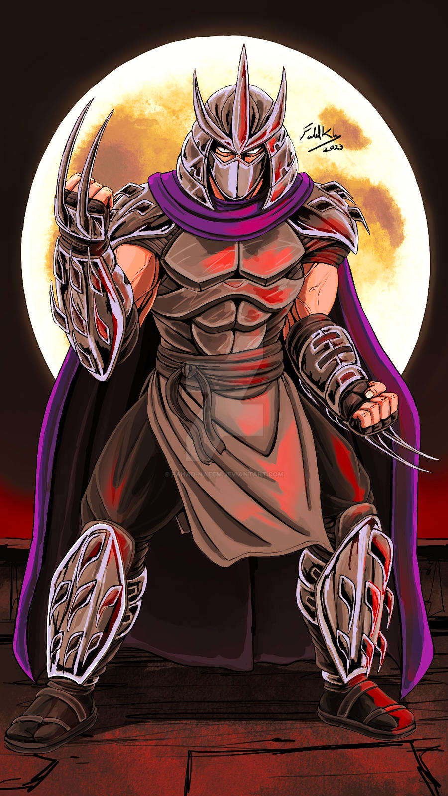 TMNT Shredder by Fahad-Naeem on DeviantArt