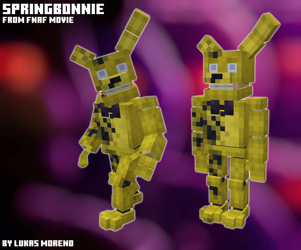 Springbonnie Color Code Springbonnie - FNAF Movie by LukasM0reno on DeviantArt