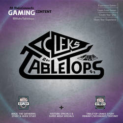 AleksConnects Gaming now at AleksTabletops