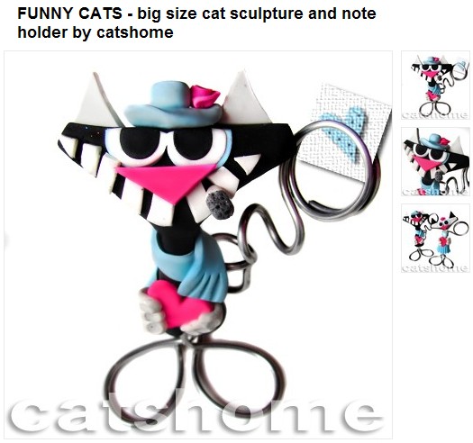 funny cat and dog sculptures 3