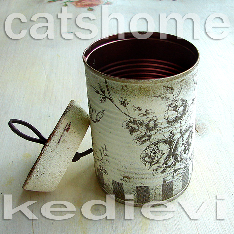 decorative tins made by napkin decoupage 4