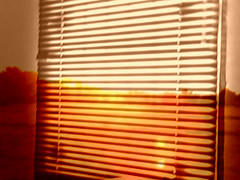 Blinds' Sunset