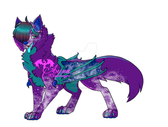 GalaxyWolf Adoptable (OPEN)