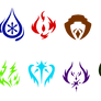 Elemental Magic Symbols (Commision)