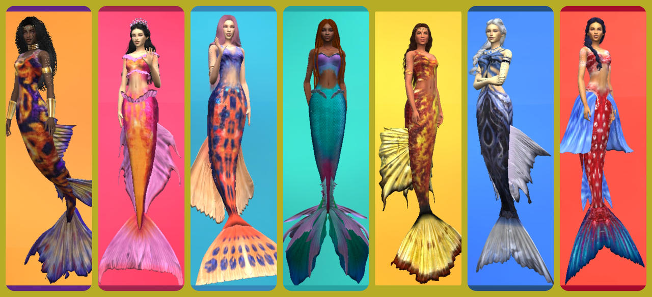 sims 4 mermaid dress Bellinor Mermaid Gown - Black Couture - The Sims 4 Create a Sim