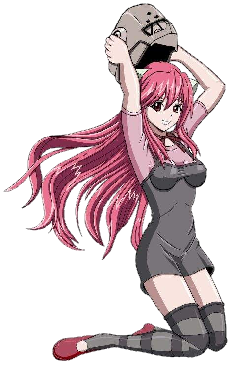 Free: Render anime Elfen Lied Lucy Nyu transparent background PNG clipart 