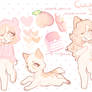 Custom for sno-berry - peach kitty