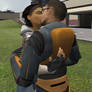GMod : Alyx kissing Gordon