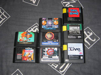 Sega Mega Drive Game Cartridge