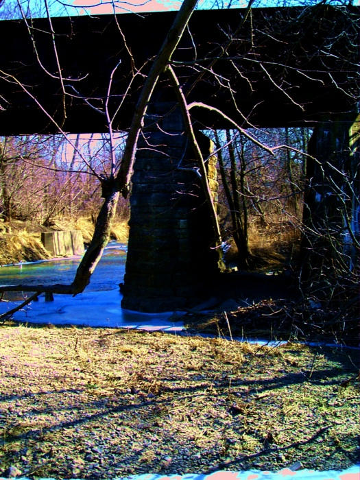 bridge over the river by existentialpantomime on DeviantArt
