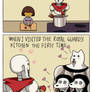 Why Papyrus loves cooking