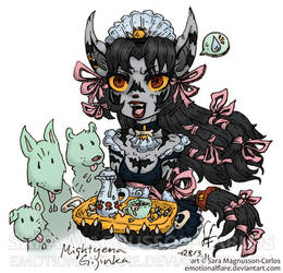 Pokemon Mightyena Maid Gijinka