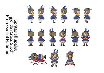 Character Sprite sheet Mei