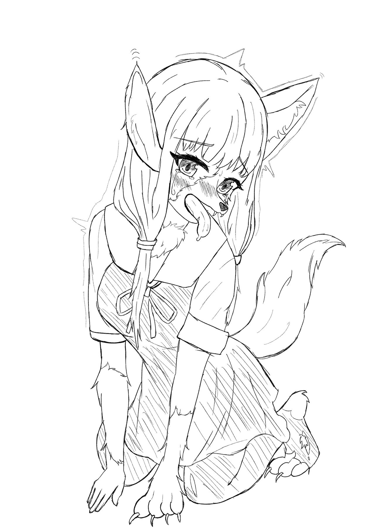 iino miko Wolf TF by nanaroi on DeviantArt