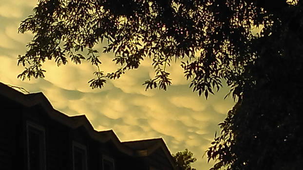 Mammatus Clouds in Wayzata, MN 7/15/19 2