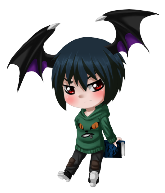 Chibi Yukito + Grimoire