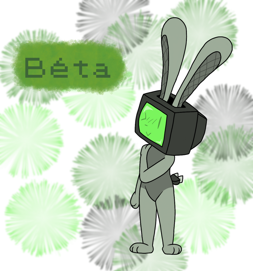 Beta: Computer Bunny by HeliumPanda on DeviantArt
